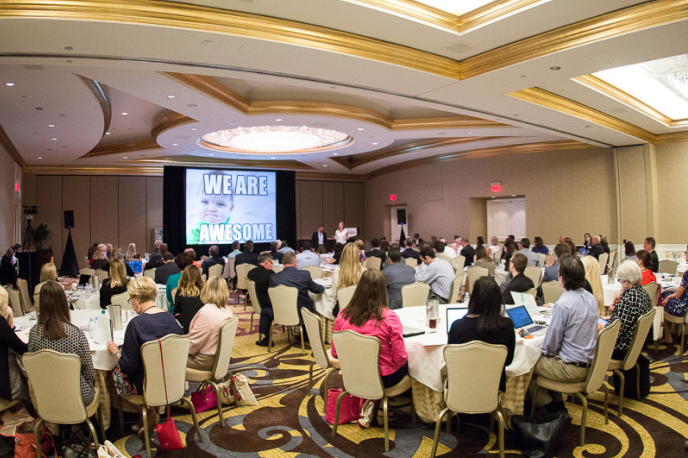 Crowd shot of 2019 Hospital Marketing National Southeast Conference