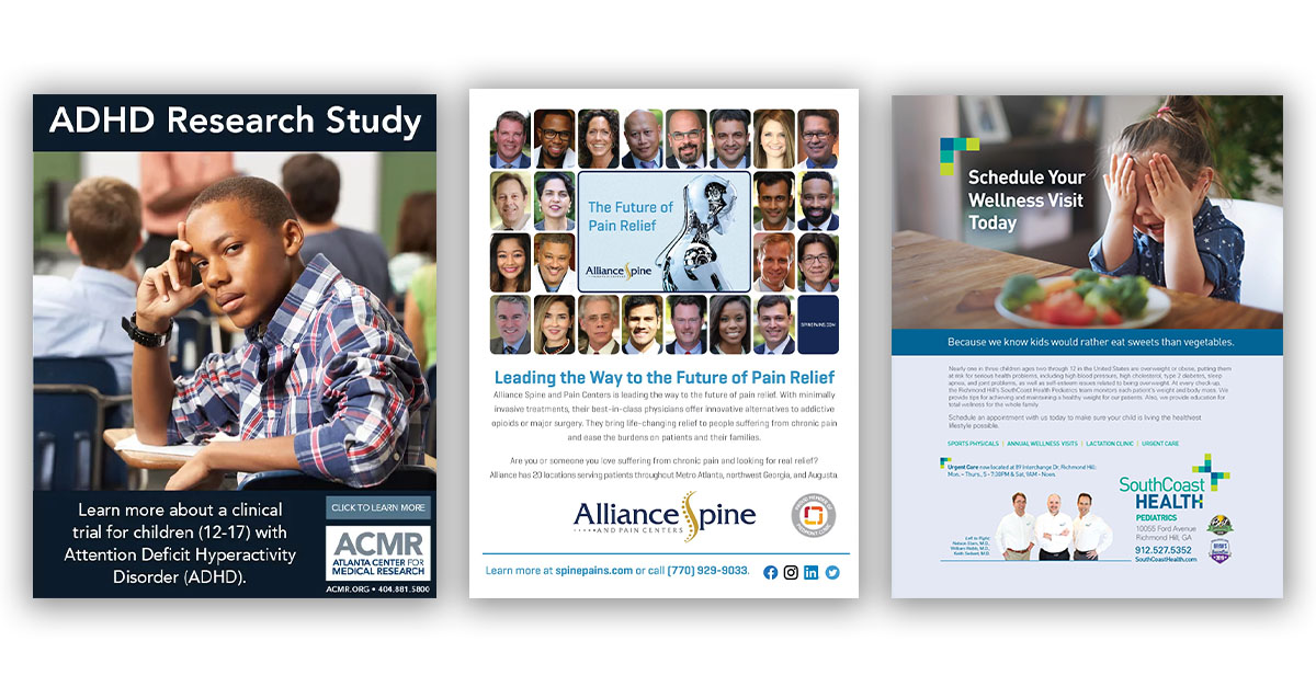 Lenz Develops Impactful Ads for Healthcare Clients