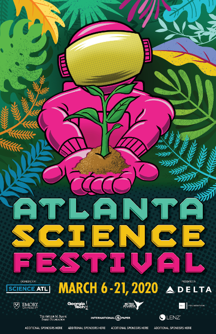 Screenshot of the 2020 Atlanta Science Festival blog.