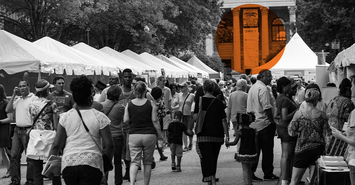 Decatur Book Festival crowds