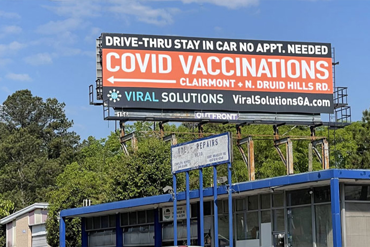Viral Solutions billboard