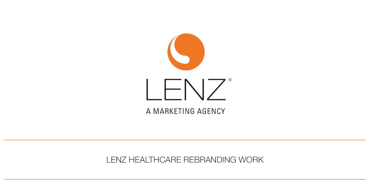 Lenz Healthcare Rebranding Work