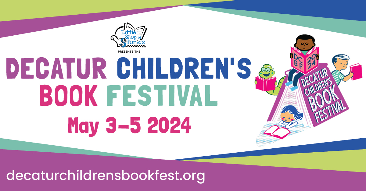 Lenz to Help Launch the Decatur Children’s Book Festival, Presented by Little Shop of Stories