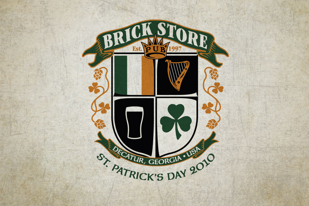 Brick Store Pub 2010 St. Patrick’s Day logo