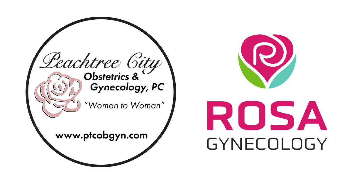 PTC OBGYN logo vs. Rosa Gynecology logo