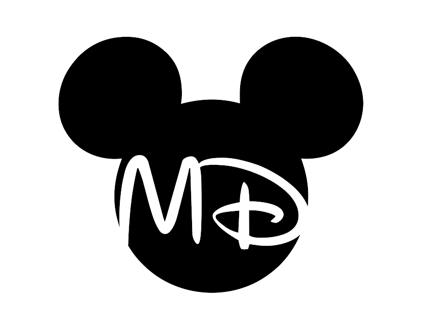 Mickey Mouse face/ears with 