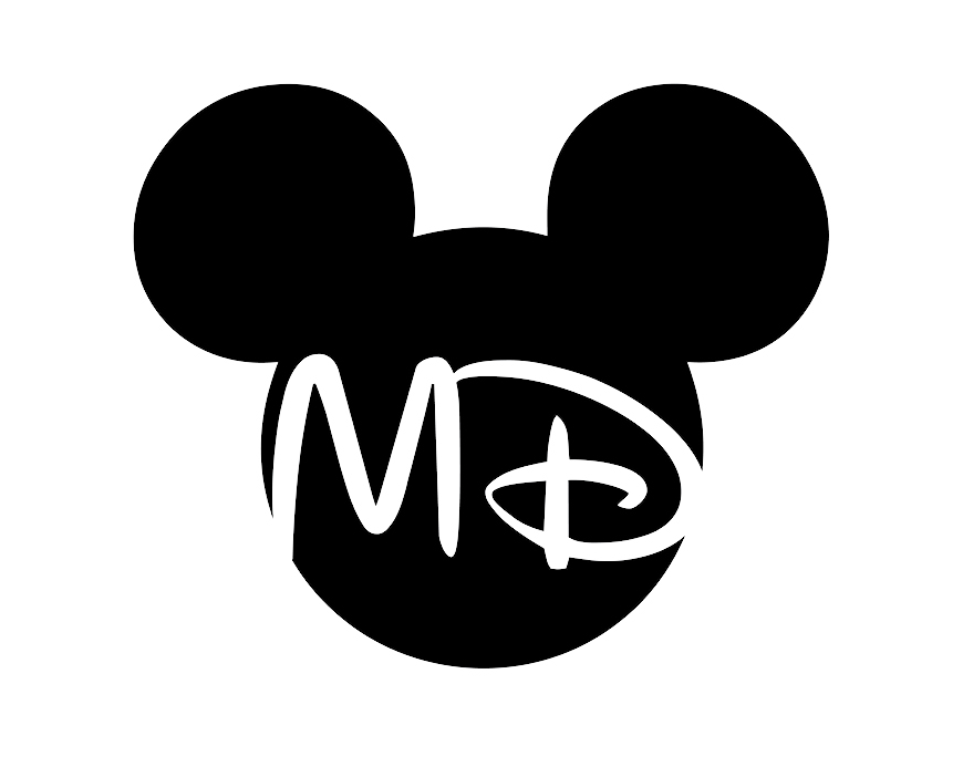 Mickey Mouse face/ears with